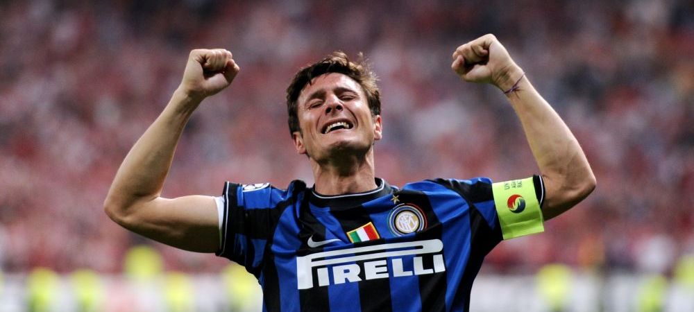 Javier Zanetti Inter Milano Italia Massimo Moratti Serie A