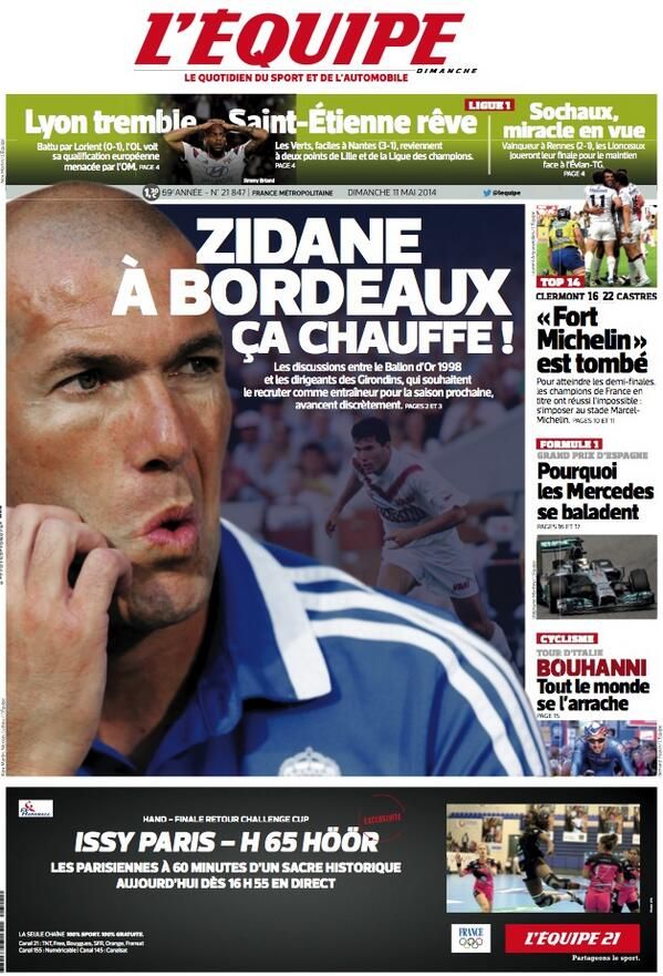 Francezii sunt siguri, Zidane va debuta in cariera de antrenor din vara! Ce echipa va prelua ZIZOU_2