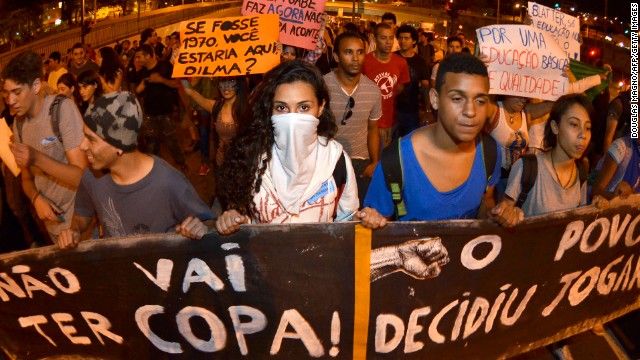Proteste masive in toate orasele mari din Brazilia: "Mondialul asta nu o sa aiba loc!" Politistii brazilieni au apelat la FBI_4