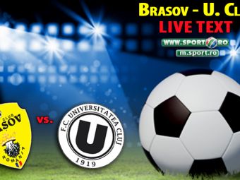 
	FC BRASOV 0-0 U. CLUJ. Universitatea e aproape SALVATA de la retrogradare! Brasov poate pica cu ambele echipe
