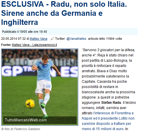 Vara agitata pentru Radu Stefan! Italienii anunta un transfer de 15 milioane, echipe mari se lupta pentru el! Cine il vrea:_2
