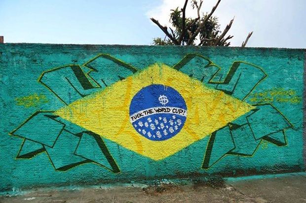 "Fotbalul nu tine de foame!" Protest emotionant al brazilienilor inainte de Mondial! Cum au ales sa protesteze impotriva FIFA_6