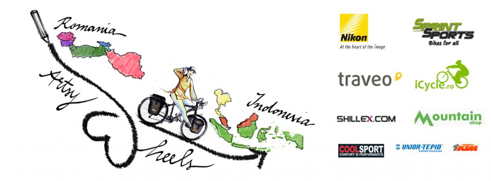 Pana in Indonezia pe bicicleta! Aventura ei incepe ASTAZI - Povestea romancei care strabate planeta pentru a studia_12