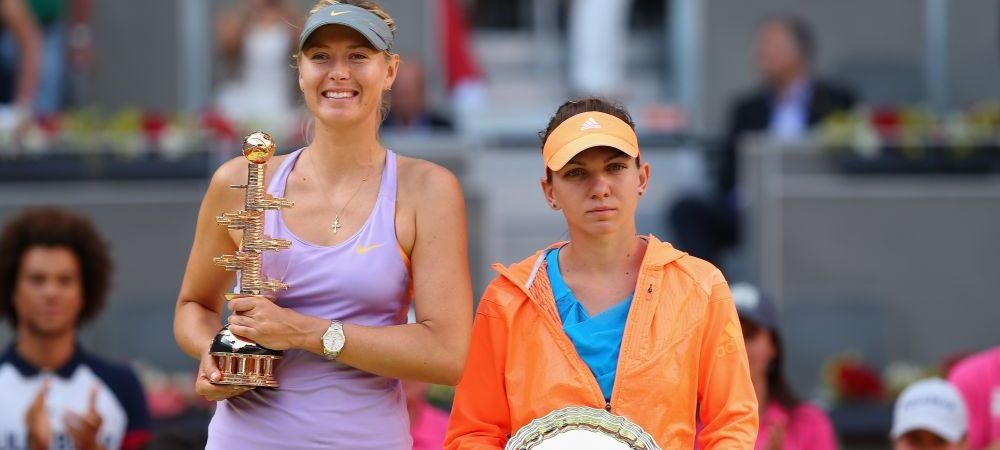 Simona Halep Italia Maria Sharapova Roland Garros
