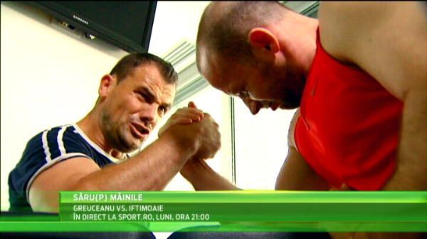 
	GreUCEANU vs IFTIMOAIE! Luni, de la 21.00 LIVE pe Sport.ro se &#39;rup mainile!&#39; Inftimoaie: &quot;Voi ramane mereu un luptator!&quot;&nbsp;
