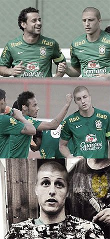Ce s-a intamplat cu parul lui David Luiz? Imaginea fabuloasa de la antrenamentul Braziliei! Nimeni nu credea ca-l va vedea asa_1