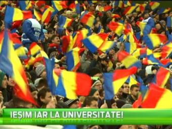 VIDEO Romanii nu mai ies in strada sa se bucure, ies sa vada Cupa Mondiala la TV! Ce ii asteapta la Universitate: