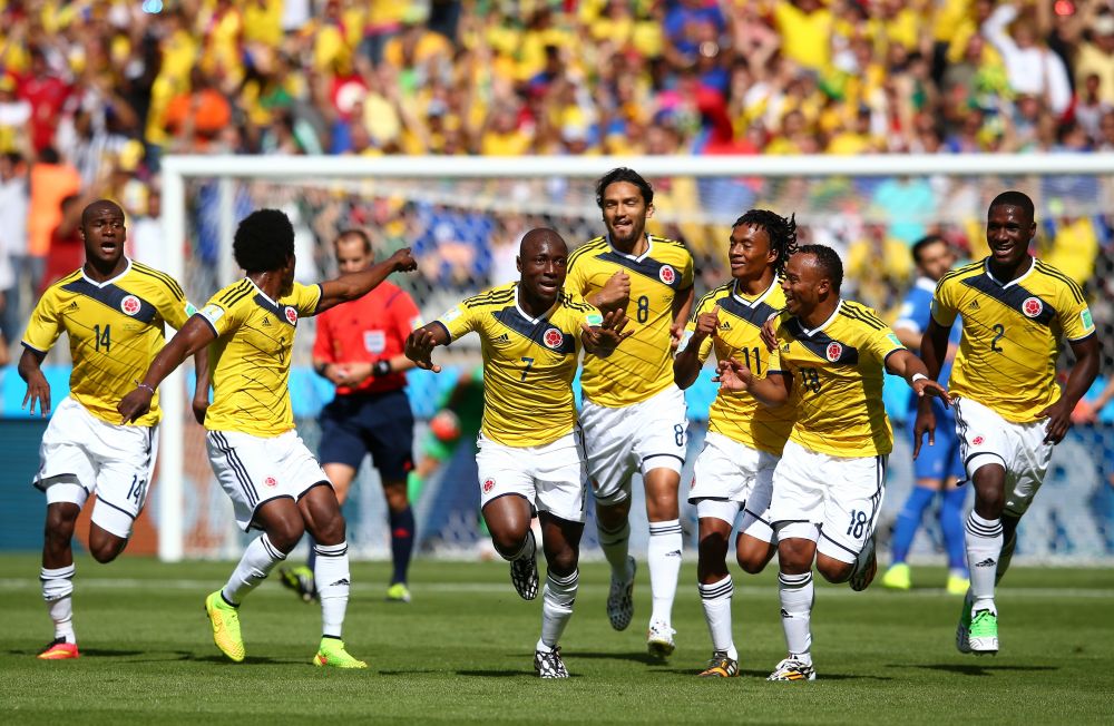 NEBUNIEEE! Faza de senzatie la golul Columbiei! S-a strigat "GOL" timp de 16 secunde! Jucatorii s-au bucurat ca la FIFA 14!_2