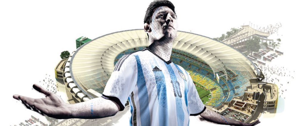 Lionel Messi Argentina Maracana
