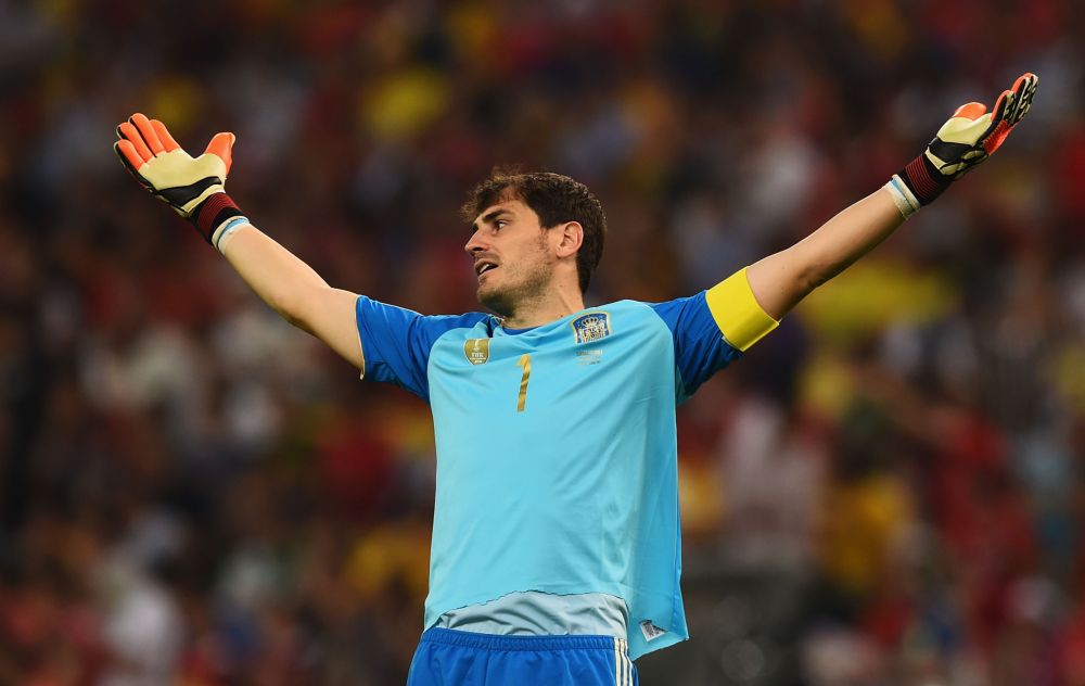 IMAGINI DRAMATICE! Cum a fost surprins Casillas in timpul meciului cu Chile_1