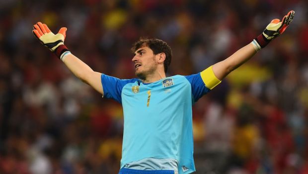 
	IMAGINI DRAMATICE! Cum a fost surprins Casillas in timpul meciului cu Chile
