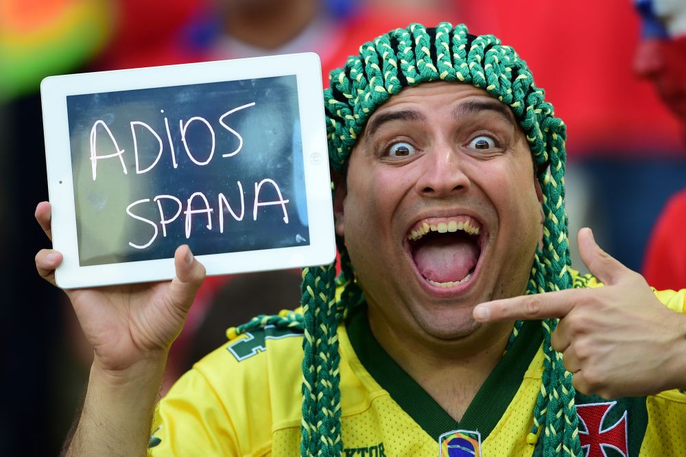 "Dar Spania nu era favorita?" Robinho a intrat pe internet si a postat asta imediat dupa eliminarea Spaniei_1
