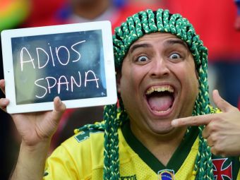 
	&quot;Dar Spania nu era favorita?&quot; Robinho a intrat pe internet si a postat asta imediat dupa eliminarea Spaniei
