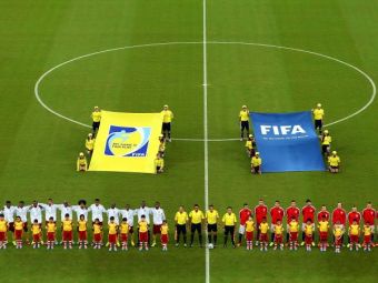 
	Gafa INCREDIBILA la TV. Ce a aparut in locul steagului Camerunului in timpul meciului cu Croatia. FOTO
