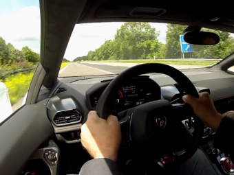 
	HURACAN pe o autostrada din Germania! Noul Lamborghini a fost inregistrat in timp ce mergea cu 329 km/h. VIDEO
