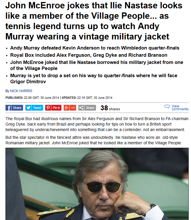 "Arata ca un dictator sud-american" FOTO Ilie Nastase, aparitia turneului de la Wimbledon! "Anul viitor o sa vin in pielea goala" _4