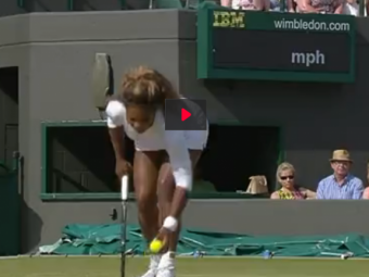 
	Ipoteza socanta: A fost beata Serena Williams ieri la Wimbledon? Imagini incredibile si reactiile de pe Twitter: VIDEO
