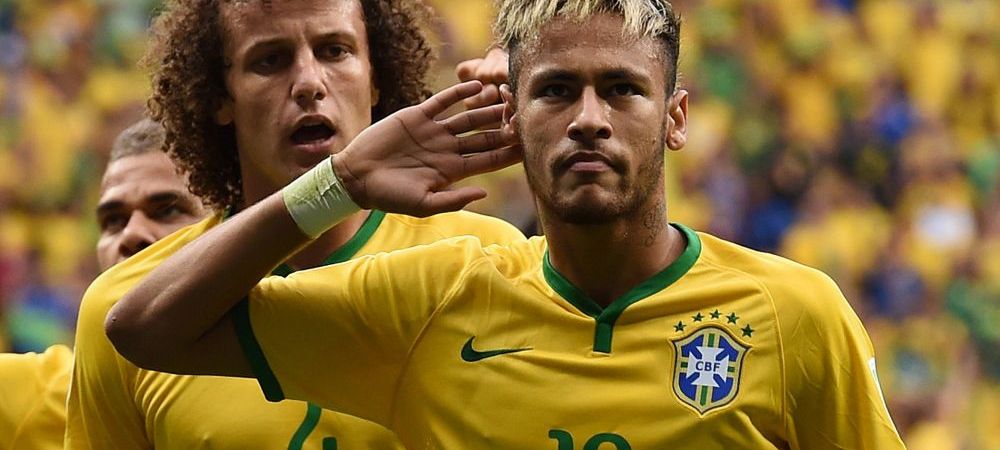 Neymar da Silva Brazilia Columbia James Rodriguez