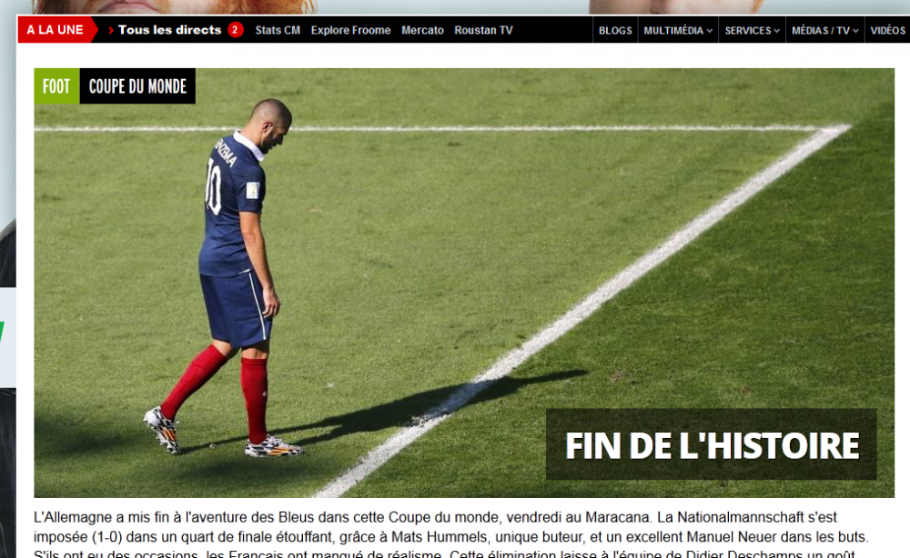 "Adio, povestea s-a incheiat!" Imaginea DEZAMAGIRII pentru francezi la Cupa Mondiala. Primele reactii dupa eliminare:_9