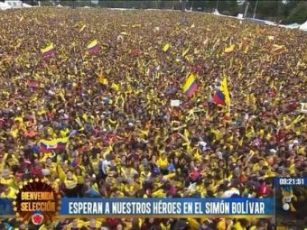 
	Imagini SUPERBE! Primire de campioana mondiala pentru Columbia! Zeci de mii de oameni pe strazi pentru echipa. VIDEO
