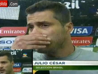 
	SFASIETOR! Julio Cesar a izbucnit in lacrimi dupa dezastrul cu Germania! Ce mesaj le-a transmis milioanelor de fani
