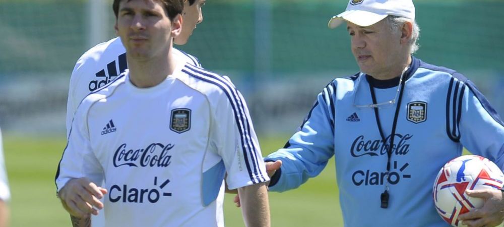 Lionel Messi Alejandro Sabella