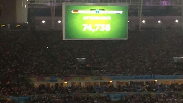 
	Imaginile NEVAZUTE de la Germania - Argentina! Ce s-a intamplat in tribune finala Cupei Mondiale
