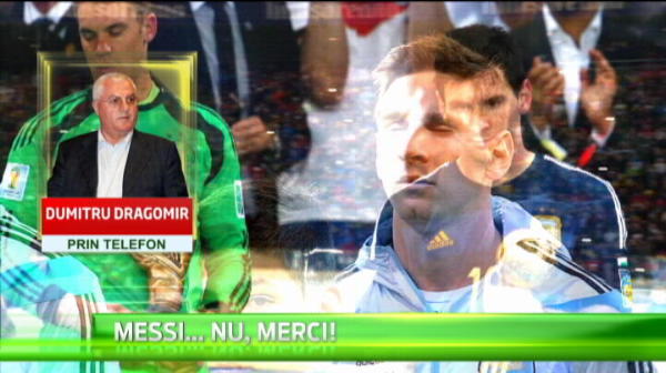 Acuzatii si din Romania dupa ce Messi a iesit cel mai bun de la CM! 