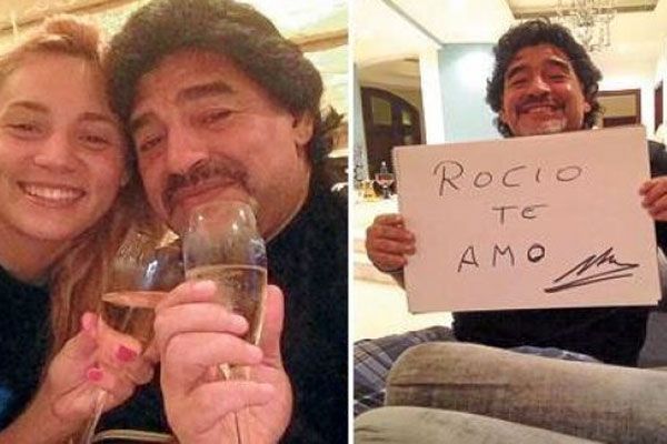 Diego Armando Maradona Olivia Rocio