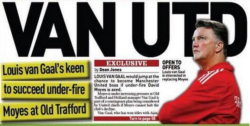Englezii au facut-o si pe asta! Cum l-au primit pe Luis Van Gaal la Manchester United, cand au aflat ca i se spune Laleaua de Fier_1