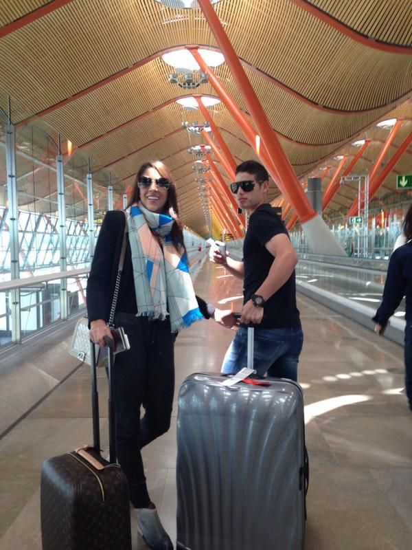 James Rodriguez, surprins pe aeroportul din Madrid! Starul columbian va discuta cu sefii lui Monaco plecarea la Real! FOTO:_2