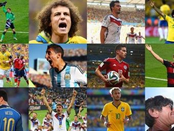 
	FIFA a anuntat echipa IDEALA a turneului final din Brazilia! Paradox MONDIAL: 3 brazilieni in aparare, Germania are 4 jucatori
