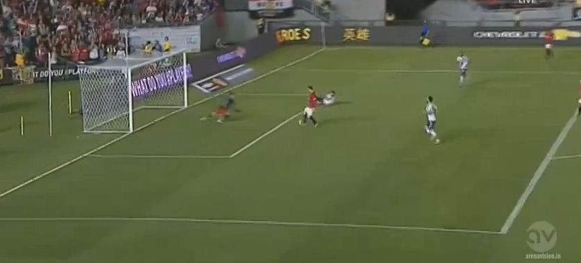Nu unul, nici doua, ci 7 GOLURI a primit LA Galaxy! United a facut SHOW intr-un meci amical! VIDEO