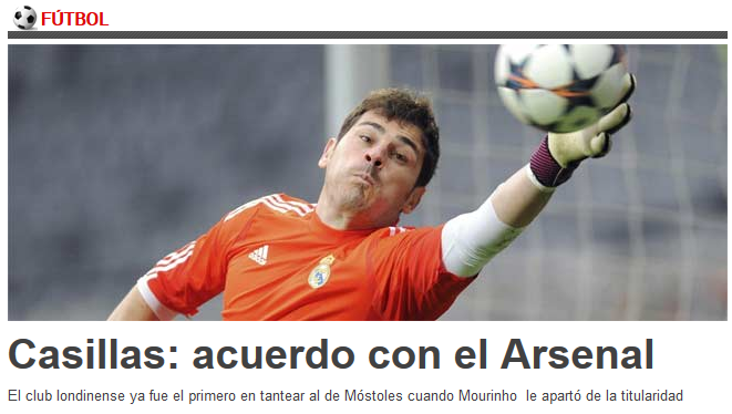 Casillas, la Arsenal?! Anunt "bomba" facut in Spania! Detaliile mutarii:_1