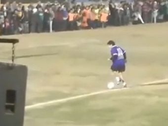 
	MAGICUL Maradona s-a intors pe gazon si a reusit un gol FABULOS! Ce faza a reusit la 53 de ani VIDEO

