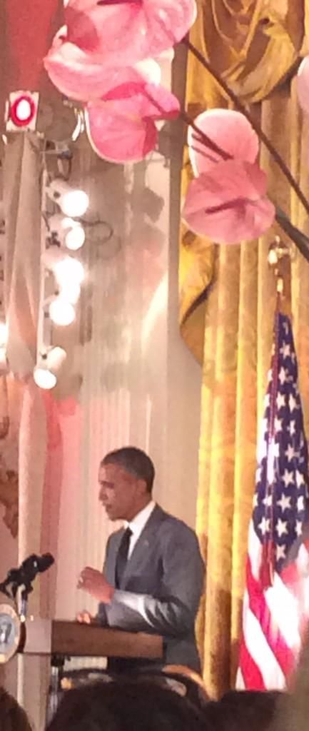 Aparitie spectaculoasa la Casa Alba, langa Barack Obama. Cum s-a imbracat Nadia Comaneci pentru un dineu special. FOTO_2