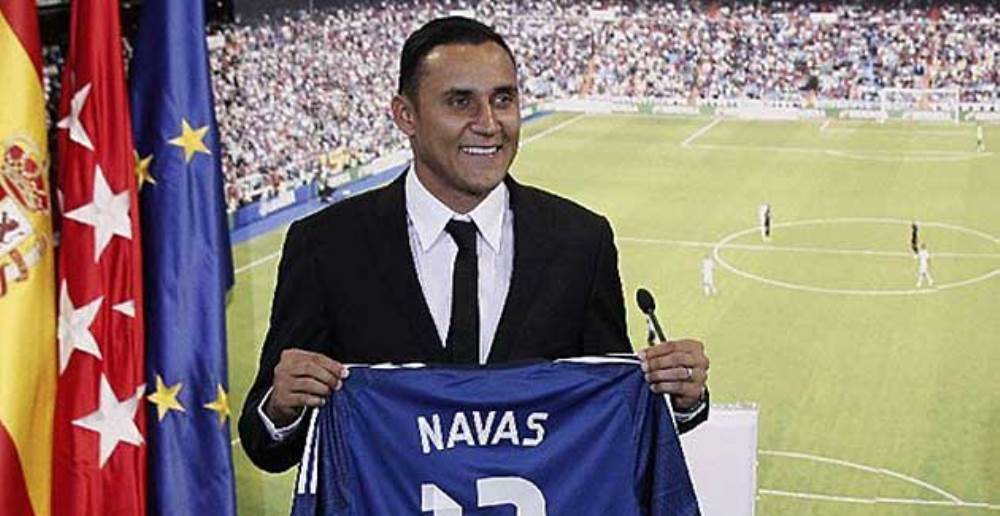 Keylor Navas a fost prezentat oficial la Real Madrid! Gestul incredibil facut de jucator inainte sa semneze! Cum a fost surprins_4