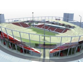 
	FOTO | Romania va avea inca un stadion &quot;de Europa&quot;. Lucrarile la noua arena din Arad au inceput, investitia se ridica la 7 mil &euro;
