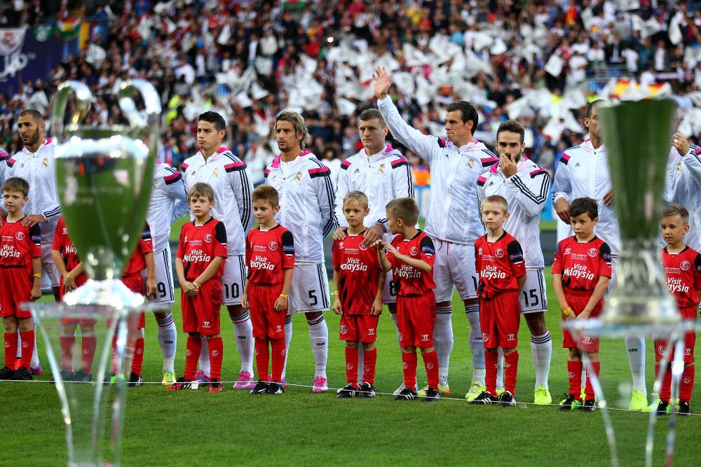Real Madrid e SUPERCAMPIOANA Europei, dupa o dubla fantastica a lui Cristiano Ronaldo! Cu Kroos, James, Benzema si Bale in teren, Real a dominat total: Real 2-0 Sevilla_12