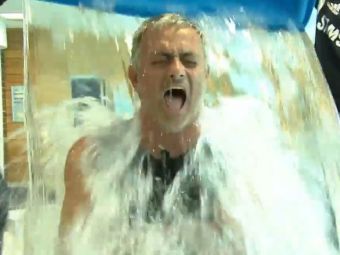 &quot;Sa-i dam drumul, frate!&quot; Momentul care l-a facut pe Mourinho sa tipe isteric! Cum a reactionat la Ice Bucket Challenge&nbsp;