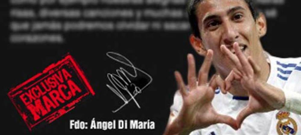 Angel Di Maria Manchester United Real Madrid