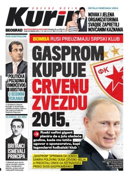 SOC in Europa de Est: un GIGANT investeste 100 milioane € in Steaua Rosie Belgrad! Putin, presedinte de onoare al clubului_4