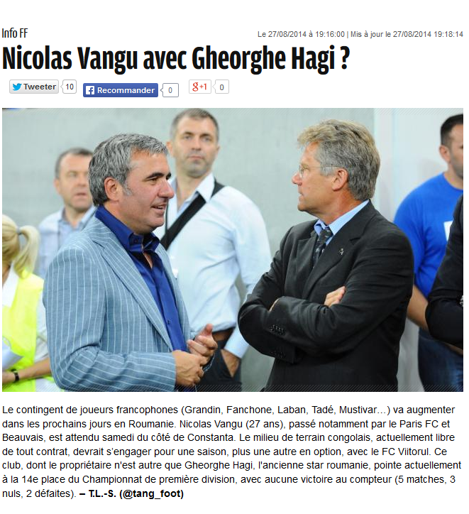 France Football anunta un transfer de la Paris pentru Hagi! Cine semneaza cu Viitorul_2
