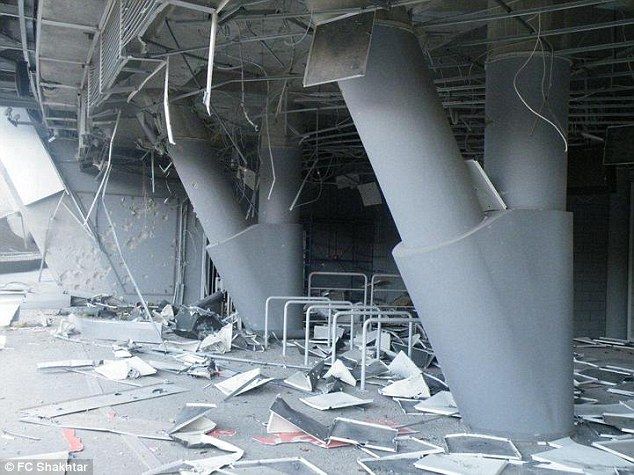 Ce dezastru: baza de pregatire a clubului Sahtior a fost distrusa de obuze! Imaginile pe care le-a lasat razboiul: FOTO_5