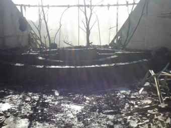 
	Ce dezastru: baza de pregatire a clubului Sahtior a fost distrusa de obuze! Imaginile pe care le-a lasat razboiul: FOTO
