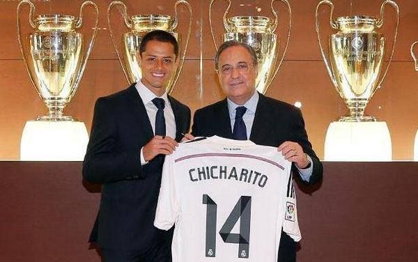Real Madrid Chicharito Hernandez Manchester United