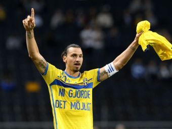 VIDEO Zlatan a devenit cel mai bun marcator din istoria Suediei. Reusita SUPERBA: a inscris cu calcaiul!&nbsp;