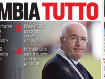 REVOLUTIE IN ITALIA: Serie A se schimba! Cate echipe raman si cati jucatori crescuti in academii vor fi obligate sa aiba in lot