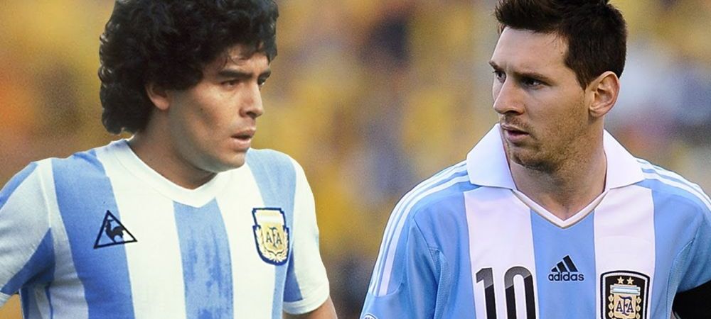 Lionel Messi Diego Armando Maradona Hernan Crespo