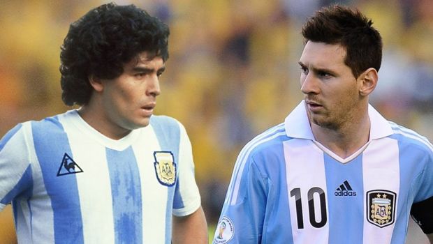 
	&quot;Sa-l compari pe Messi cu Maradona? O GLUMA!&quot; Un atacant urias caracterizeaza ca &quot;ridicola&quot; comparatia
